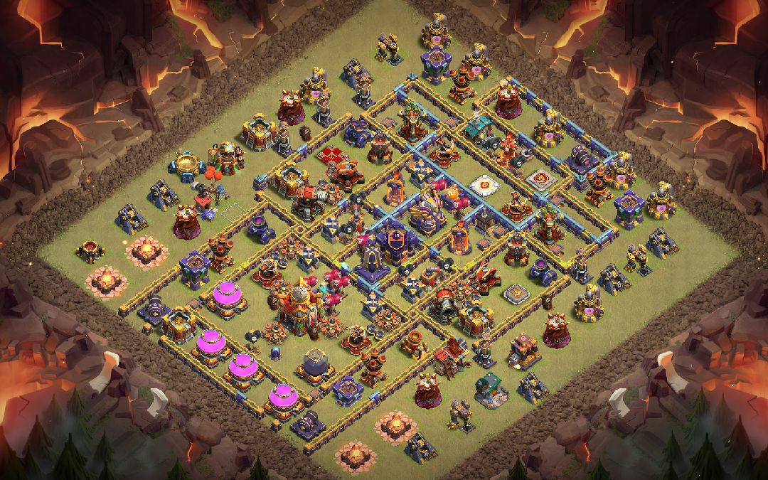 Town Hall 16 War Base layout by XLR8