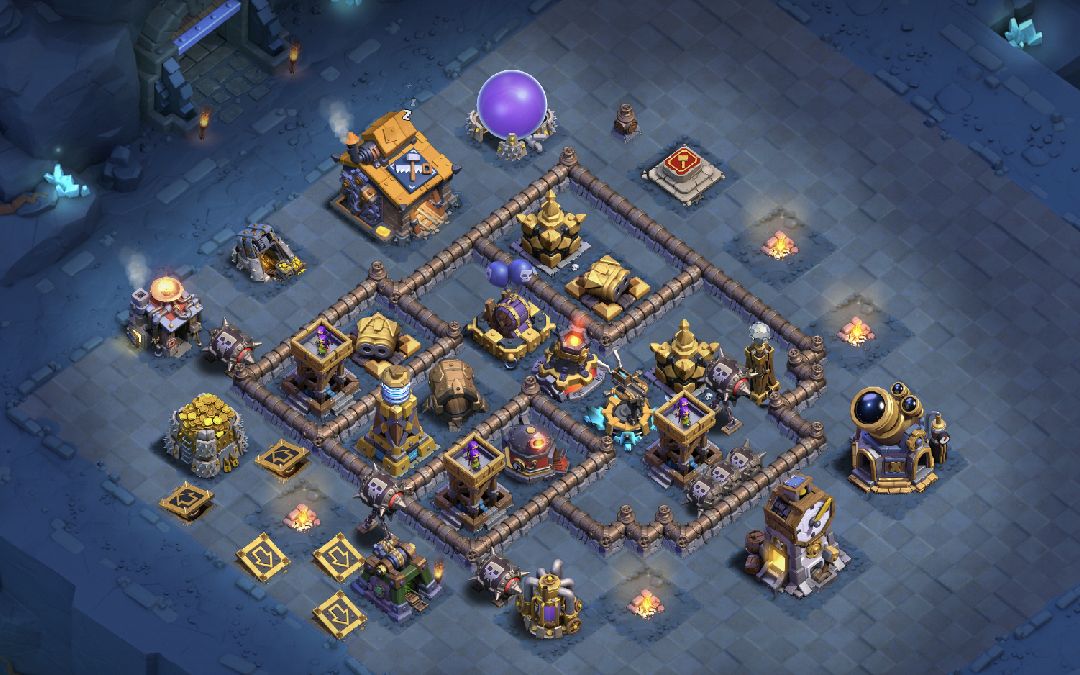 Builder Hall 10 Builder Base layout by XLR8