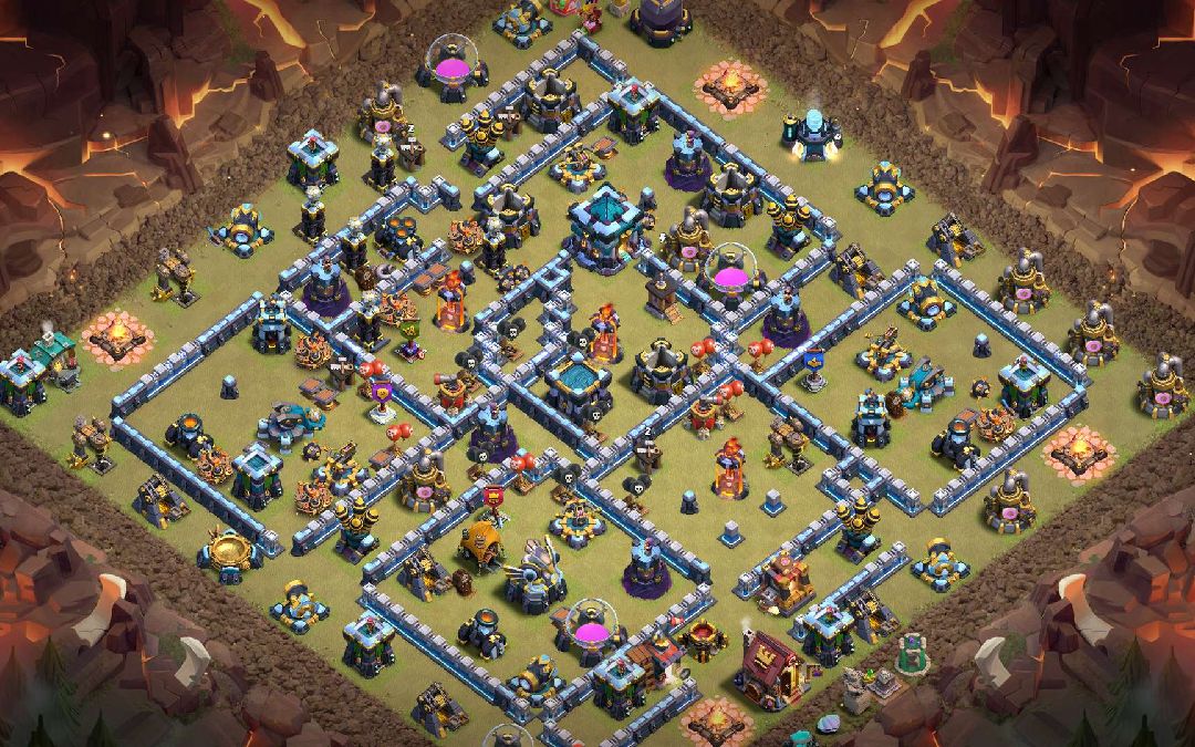 Town Hall 13 Fun Base layout by XLR8