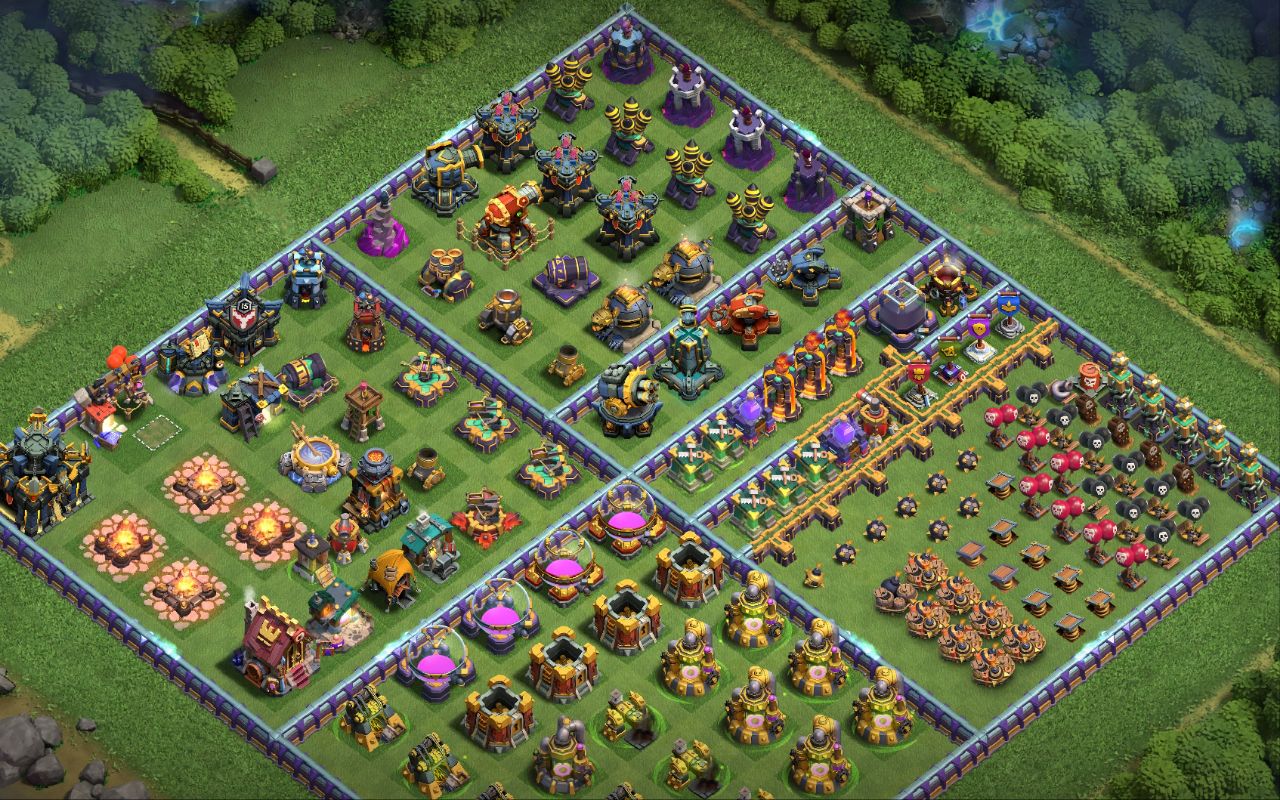 Town Hall 17 Farming Base layout by Jay