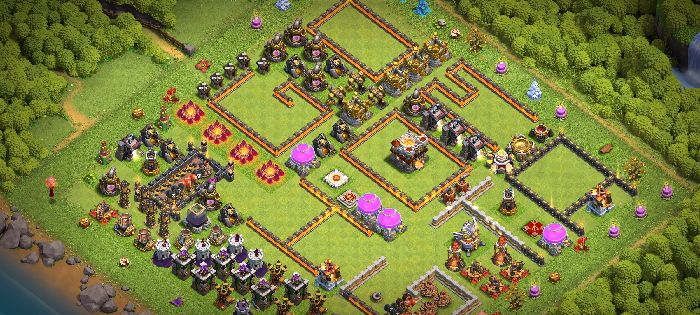 Town Hall 11 Fun Base layout by ZOOM