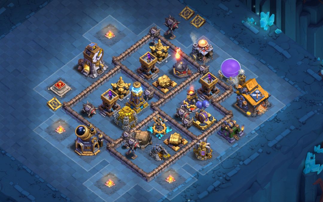 Builder Hall 10 Builder Base layout by XLR8