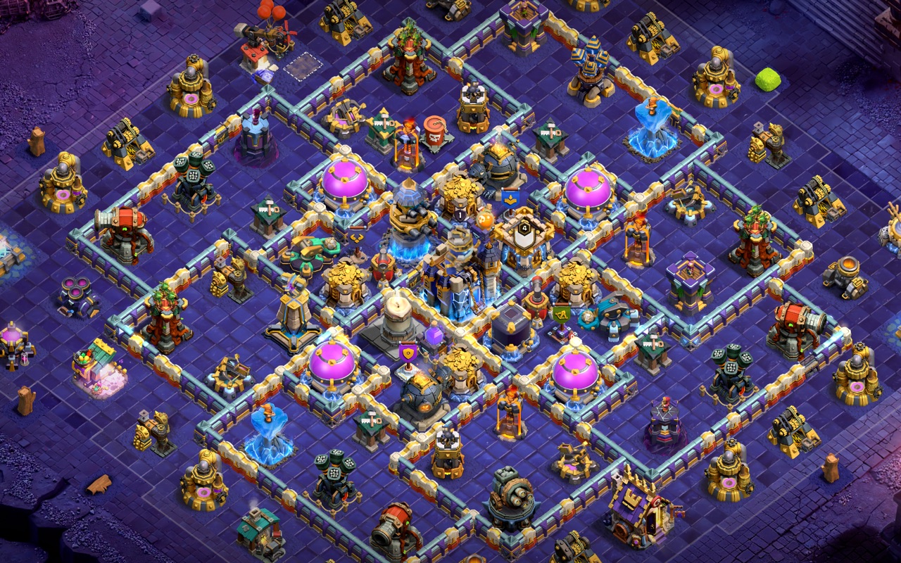 Town Hall 18 Farming Base layout by Sn0w0wl