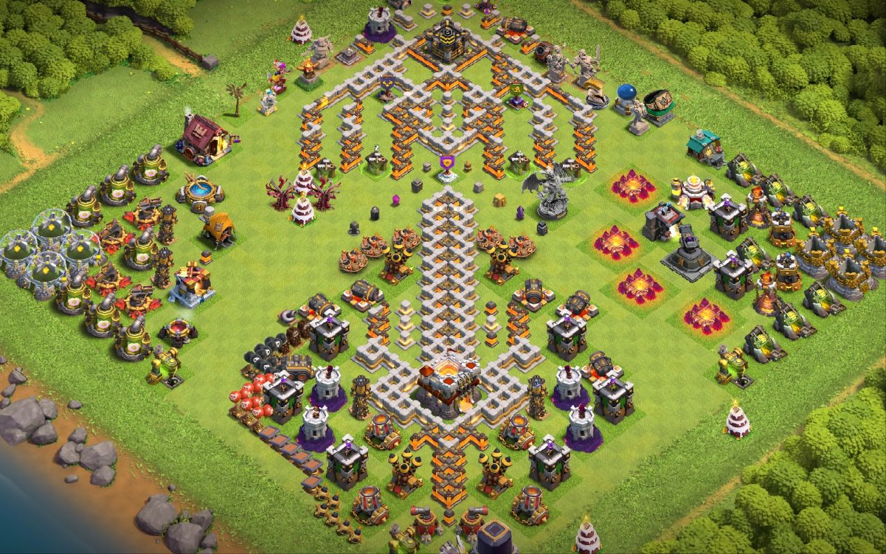 Town Hall 11 Fun Base layout by REZA🪬000