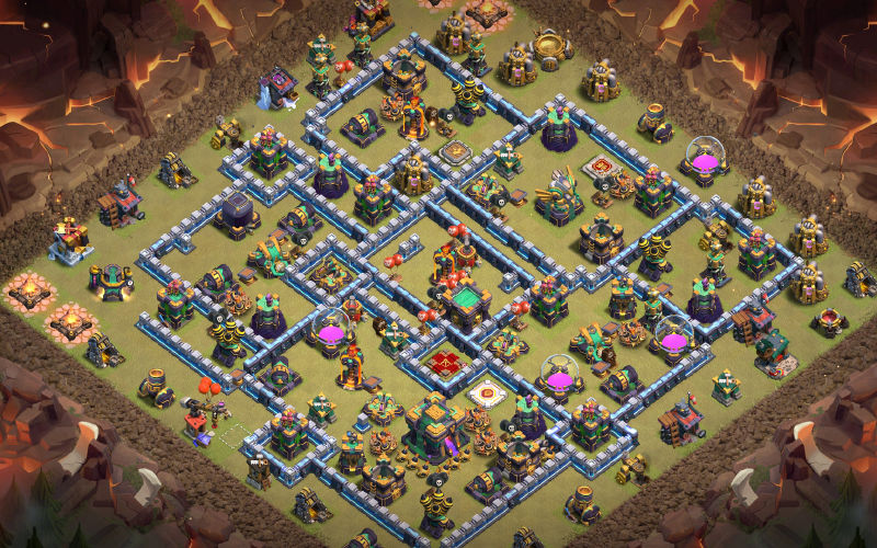 Town Hall 14 War Base layout by MasManik