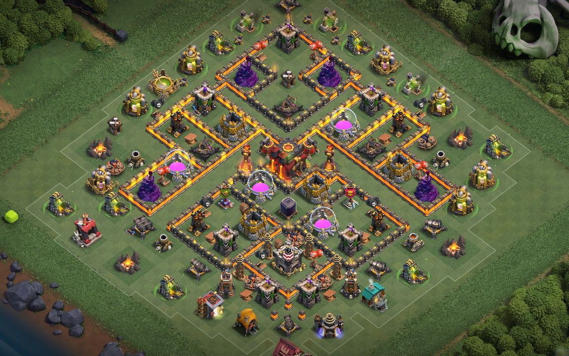 Town Hall 10 CWL Base layout by Dragon Raider
