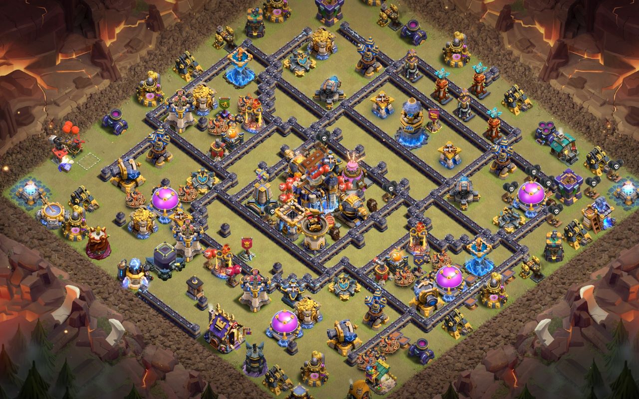 Town Hall 18 CWL Base layout by BH10