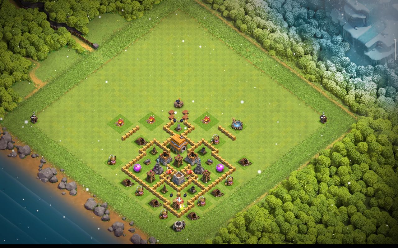 Town Hall 6 Trophy Base layout by ادخل الكلان  اذه أنته عربي  ومنور