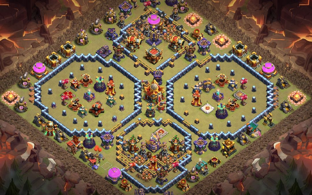 Town Hall 16 War Base layout by MD Yasir Gaming