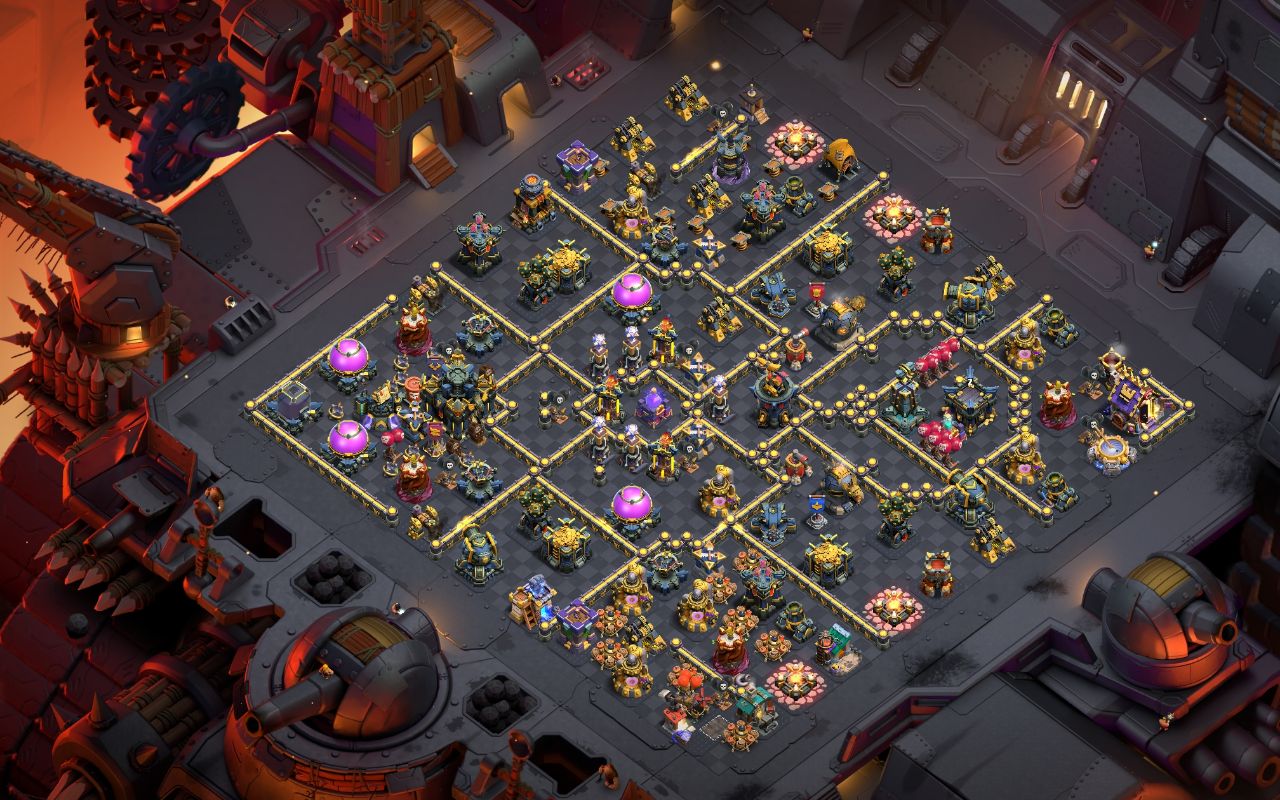 Town Hall 17 CWL Base layout by `★★★`