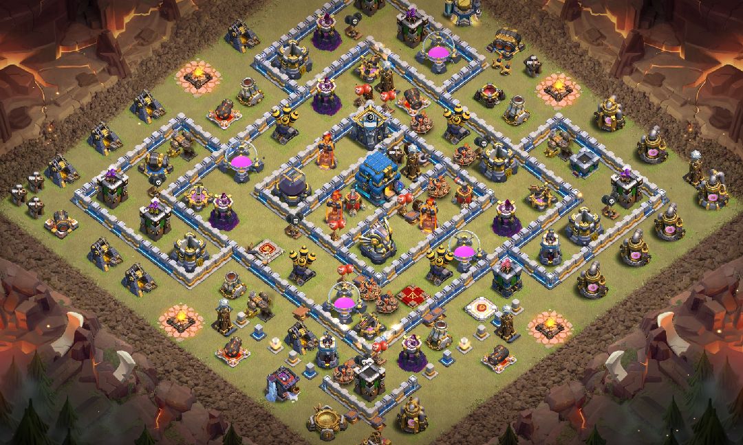 Town Hall 12 War Base layout by BeaTrix™