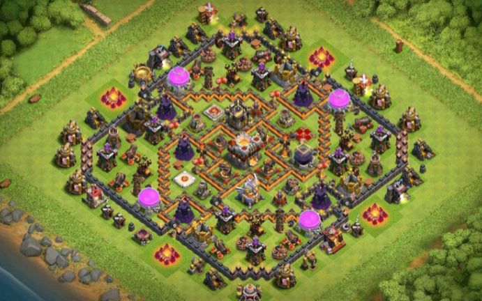 Town Hall 11 Trophy Base layout by #Perfect_Gammer