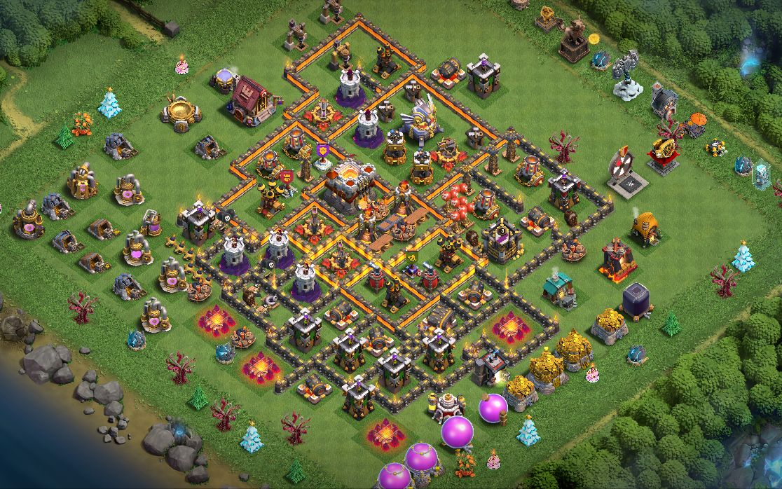 Town Hall 11 War Base layout by Hasbil26