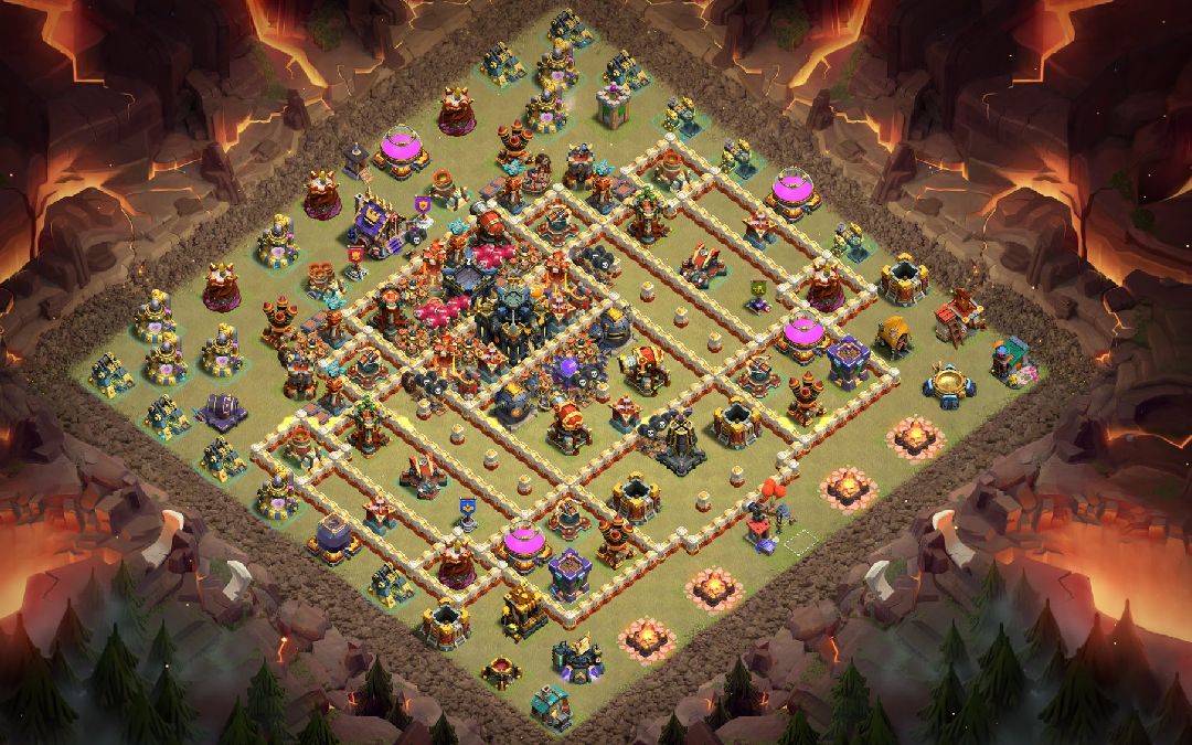 Town Hall 17 War Base layout by XLR8