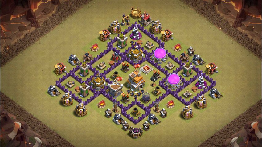 Town Hall 7 War Base layout by TReX