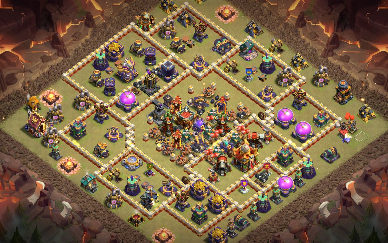 Town Hall 16 CWL Base layout by Sheikh Sadik