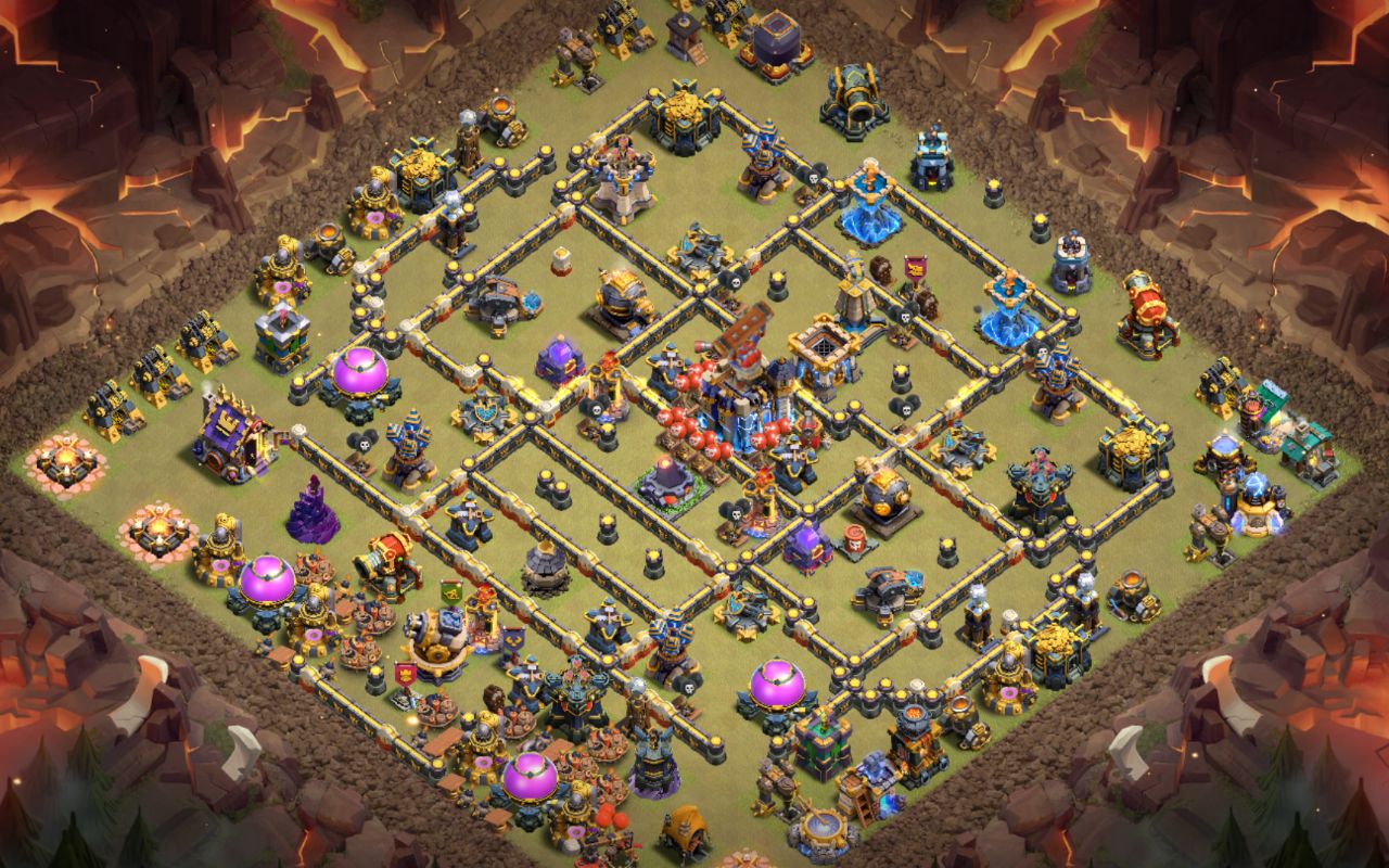 Town Hall 18 War Base layout by BROTHERS ARMY