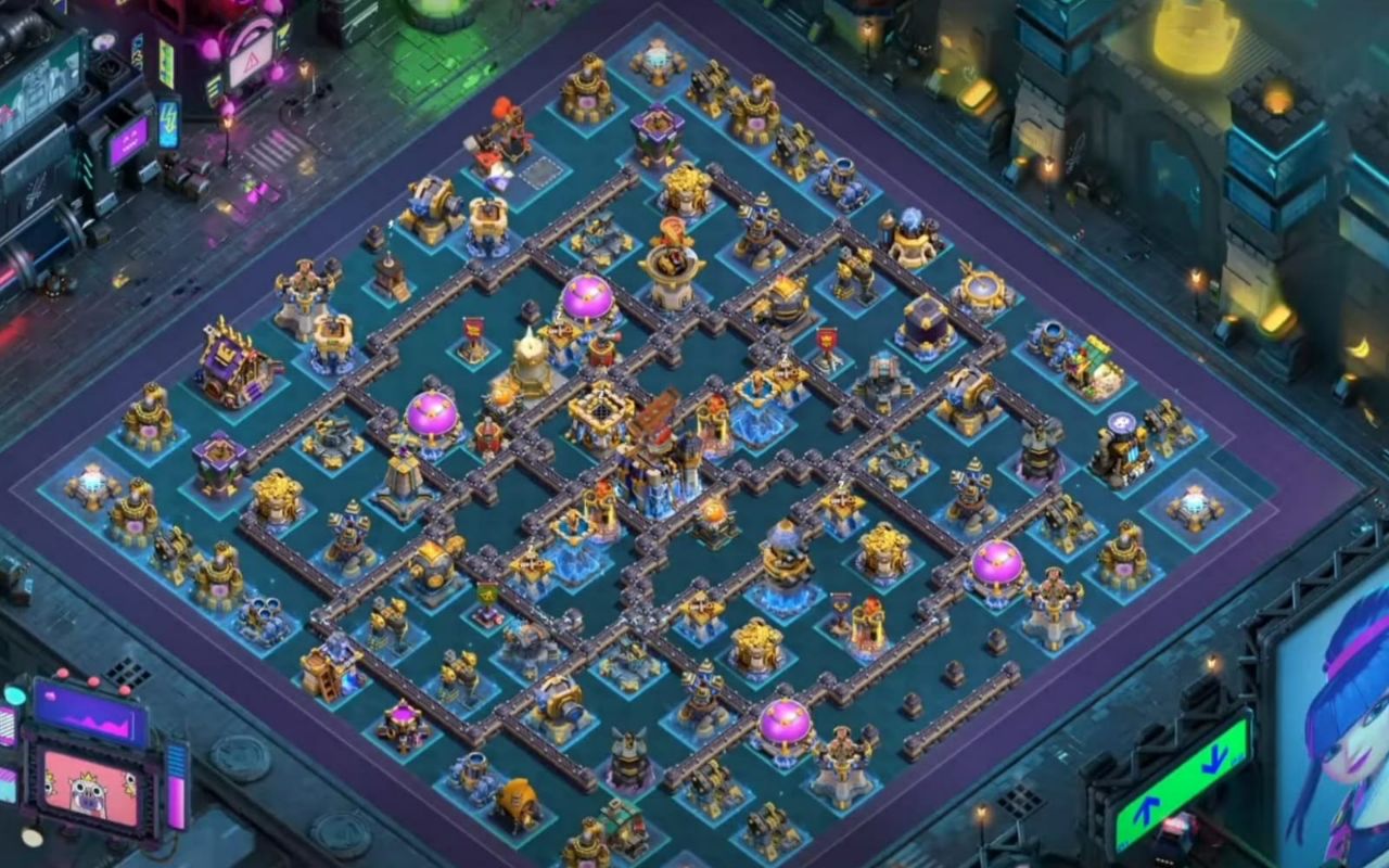 Town Hall 18 CWL Base layout by ديوان الملوك 👑