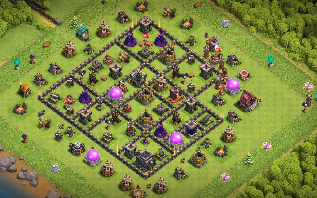 Town Hall 9 War Base layout by User