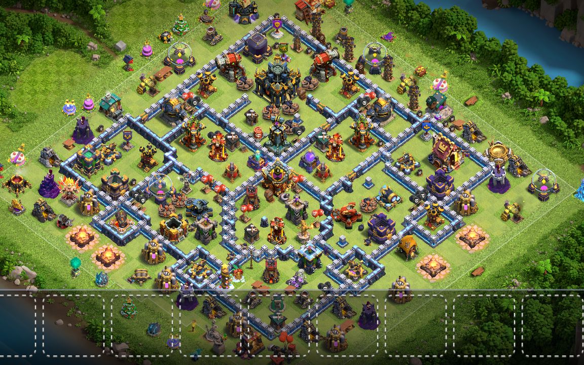 Town Hall 17 CWL Base layout by Amber Coyote