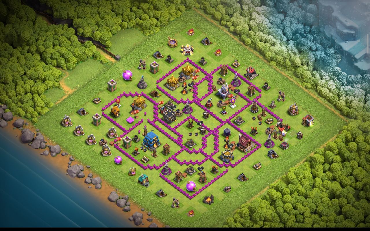 Town Hall 12 Trophy Base layout by ادخل الكلان اذه أنته عربي ومنور