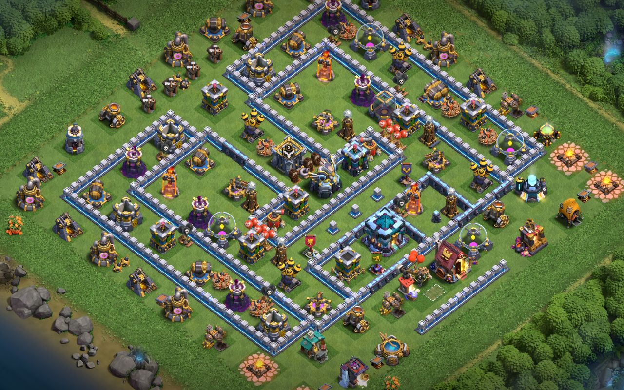 Town Hall 12 War Base layout by JaxAttaxMax