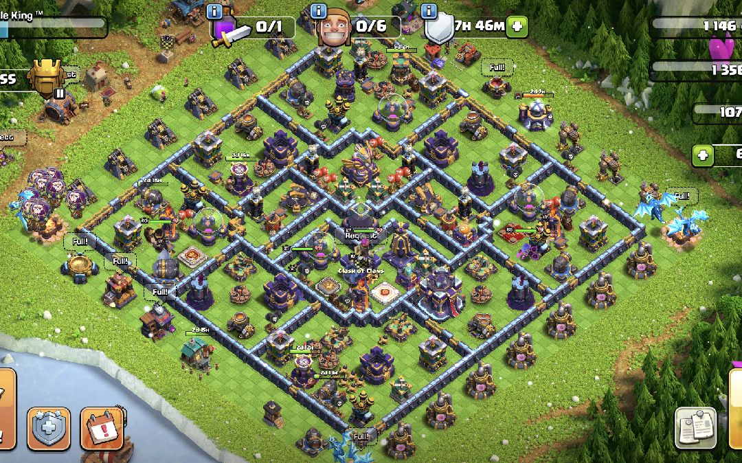 Town Hall 15 Trophy Base layout by PhokUy✓