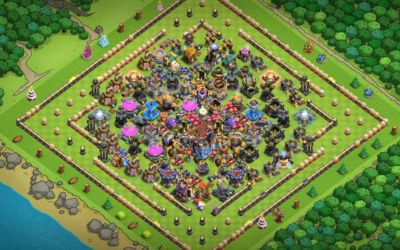Town Hall 18 Trophy Base layout by ديوان الملوك 👑