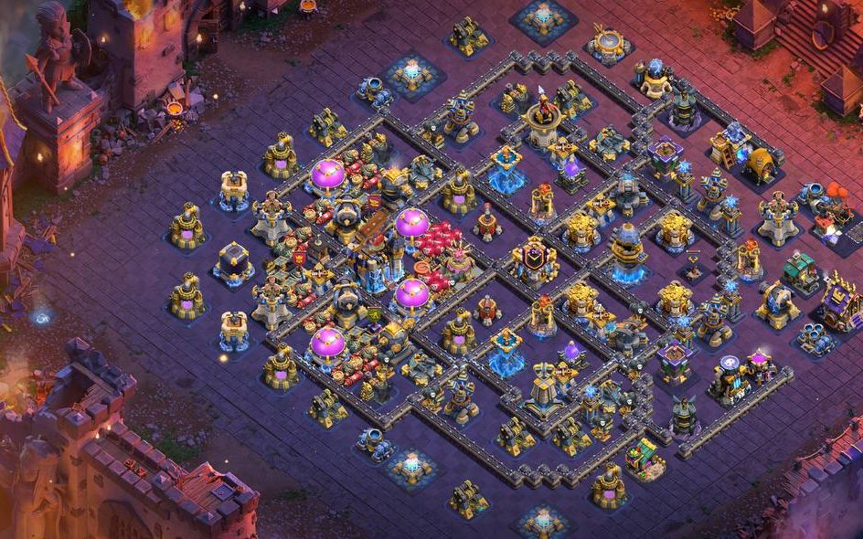 Town Hall 18 Trophy Base layout by ديوان الملوك 👑