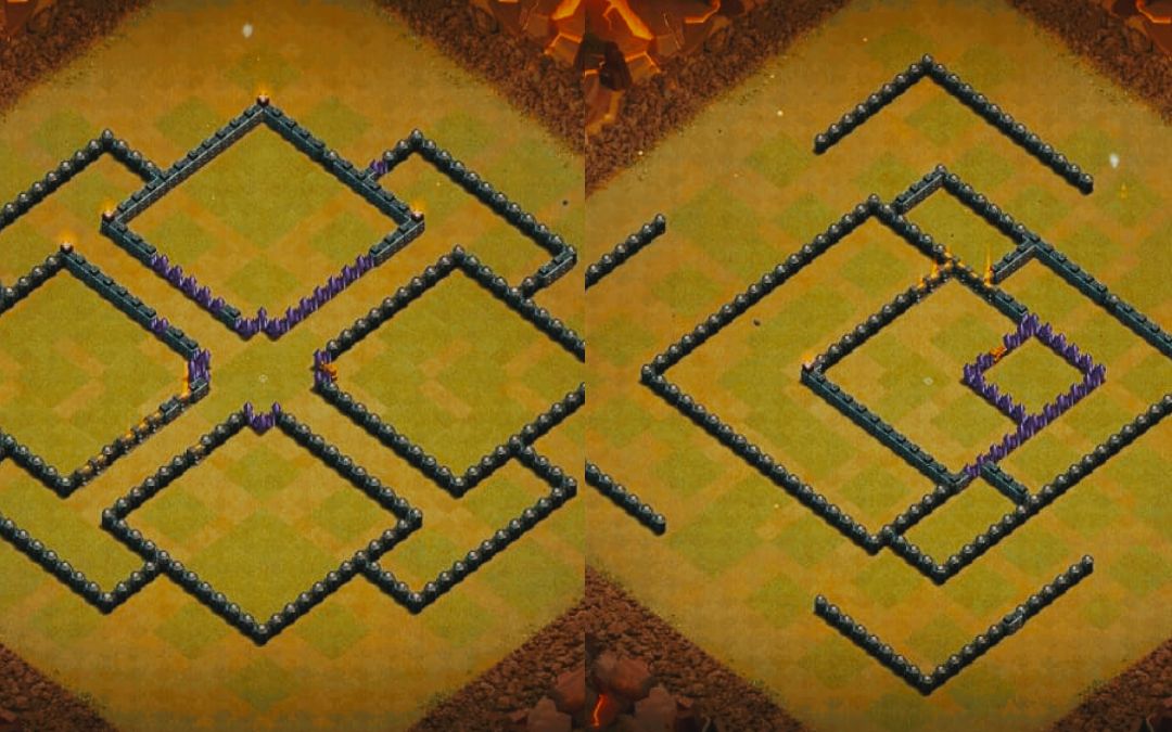 Town Hall 9 War Base layout by MD Yasir Gaming
