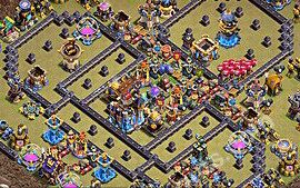Town Hall 18 War Base layout by HERO SINA