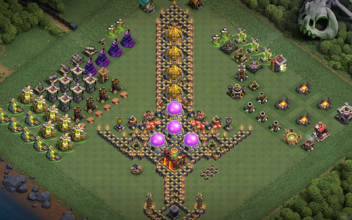 Town Hall 10 CWL Base layout by Dragon Raider