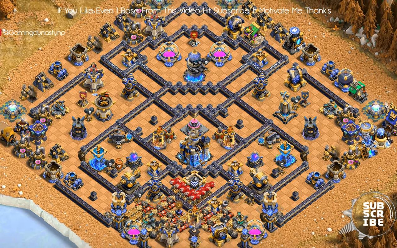 Town Hall 18 CWL Base layout by BH10