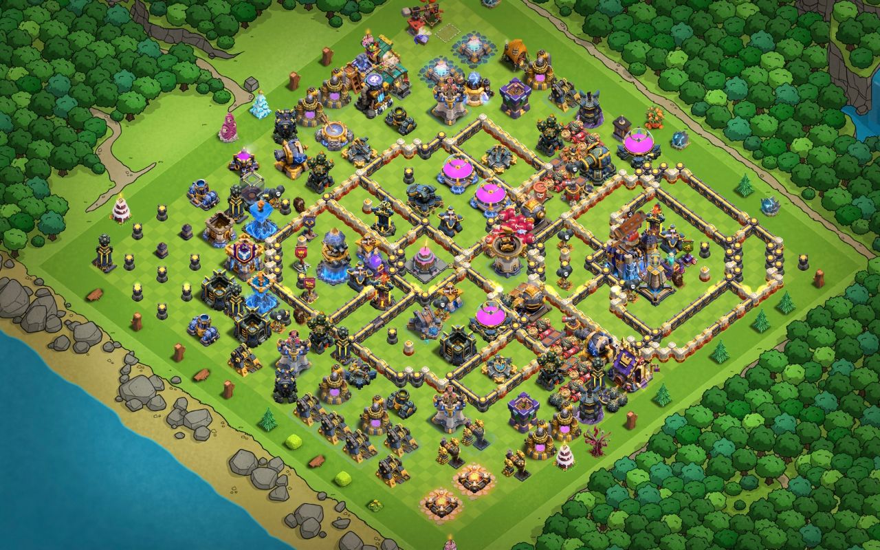 Town Hall 18 Trophy Base layout by ديوان الملوك 👑