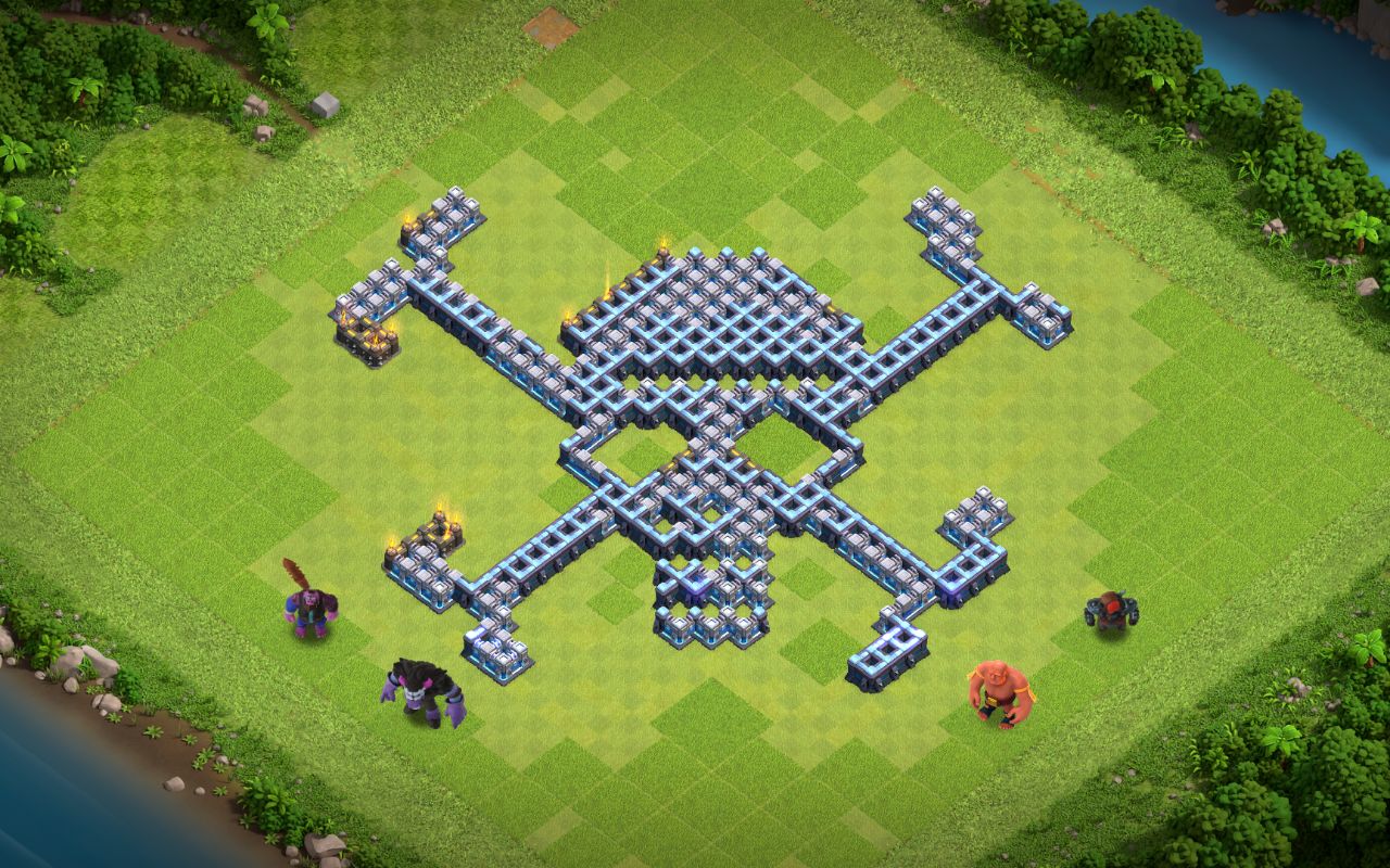Town Hall 14 Fun Base layout by نيمو