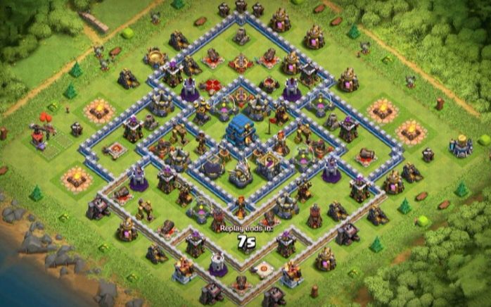 Town Hall 12 Trophy Base layout by #Perfect_Gammer