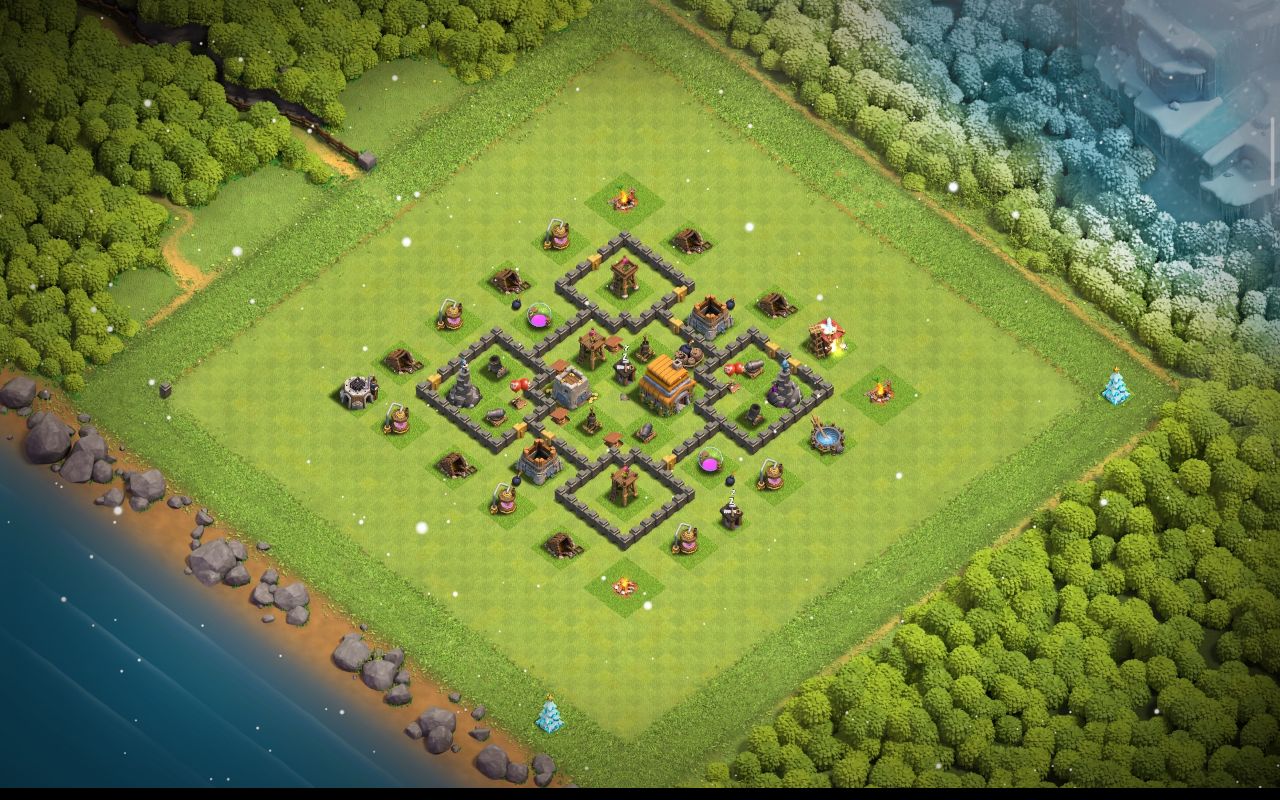 Town Hall 6 CWL Base layout by ادخل الكلان  اذه أنته عربي  ومنور