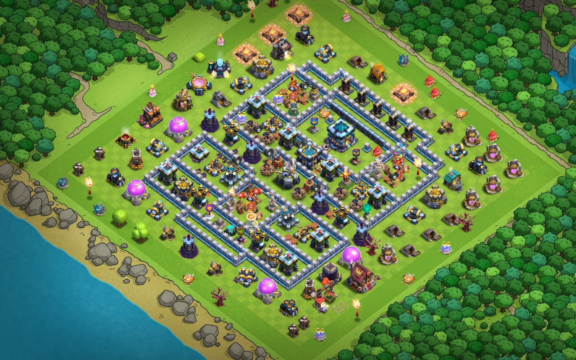 Town Hall 13 CWL Base layout by Zeus⚡