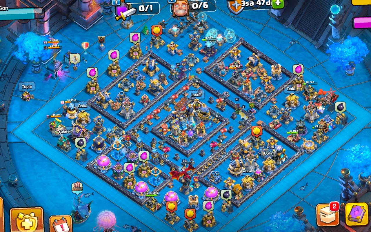 Town Hall 18 Trophy Base layout by SkyDraGoN