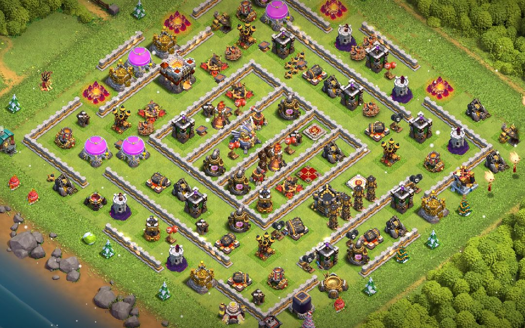 Town Hall 11 War Base layout by NemoShees