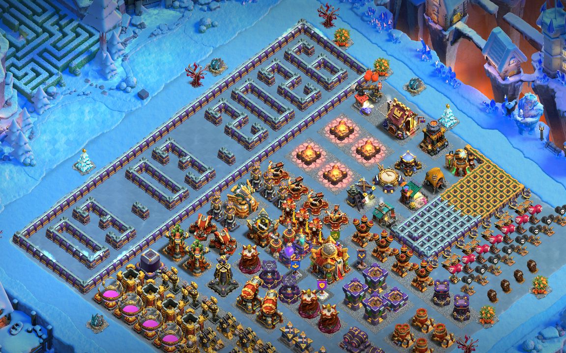 Town Hall 16 Farming Base layout by COMMANDER