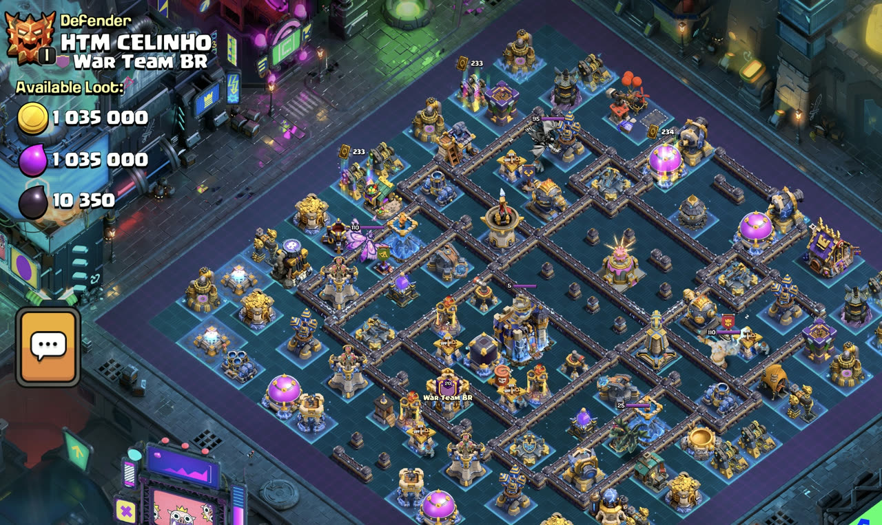 Town Hall 18 Legend Base layout by XLR8