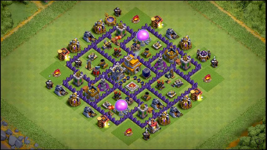 Town Hall 7 Farming Base layout by TReX