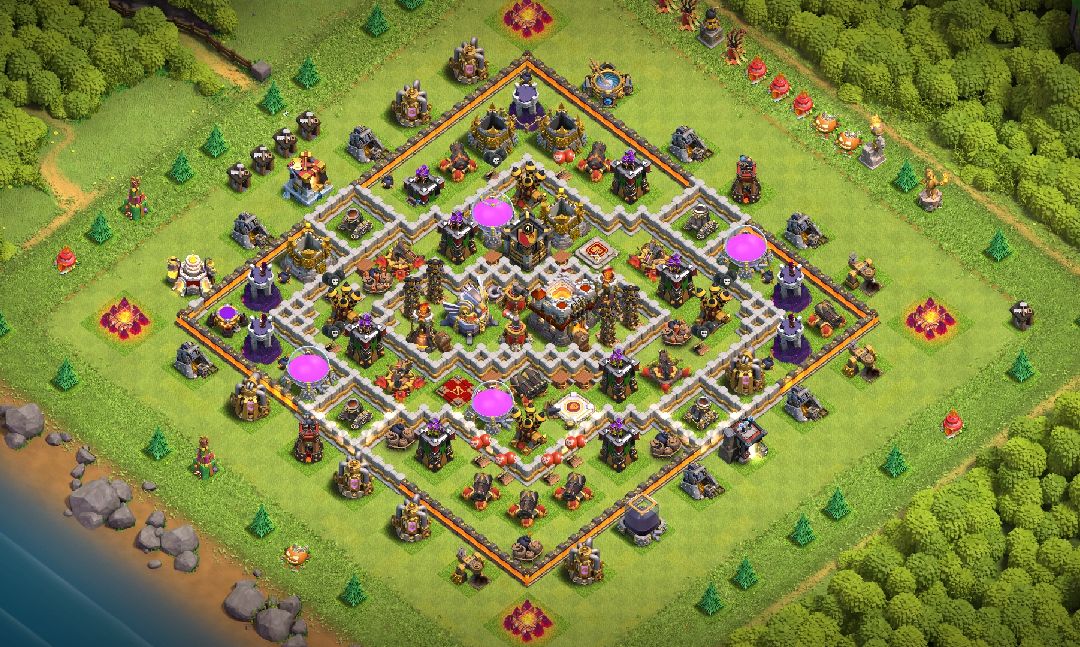 Town Hall 11 War Base layout by Mr.X