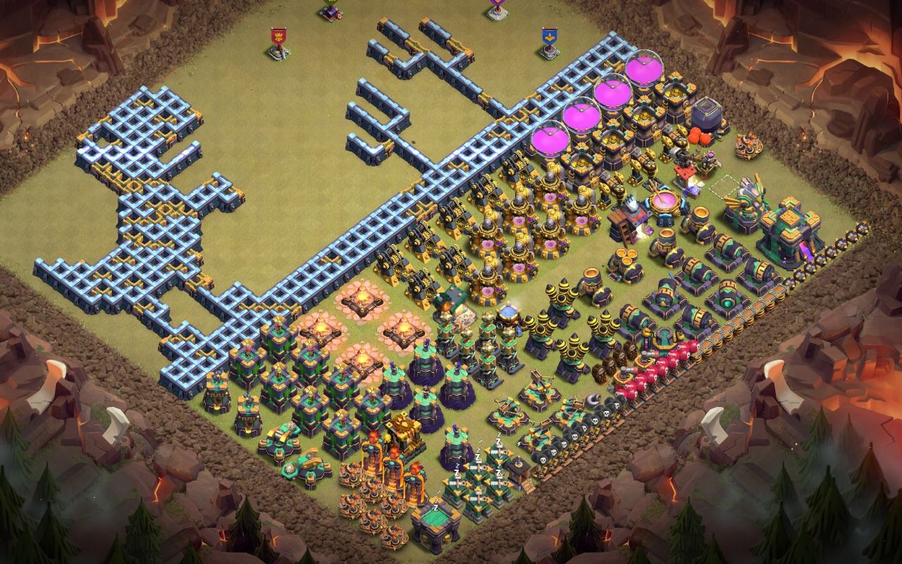 Town Hall 14 Farming Base layout by Rem
