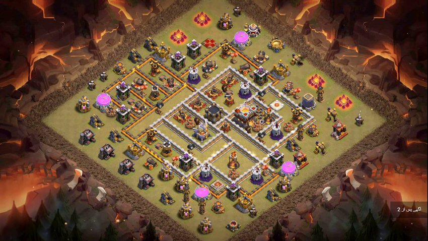 Town Hall 11 War Base layout by TReX