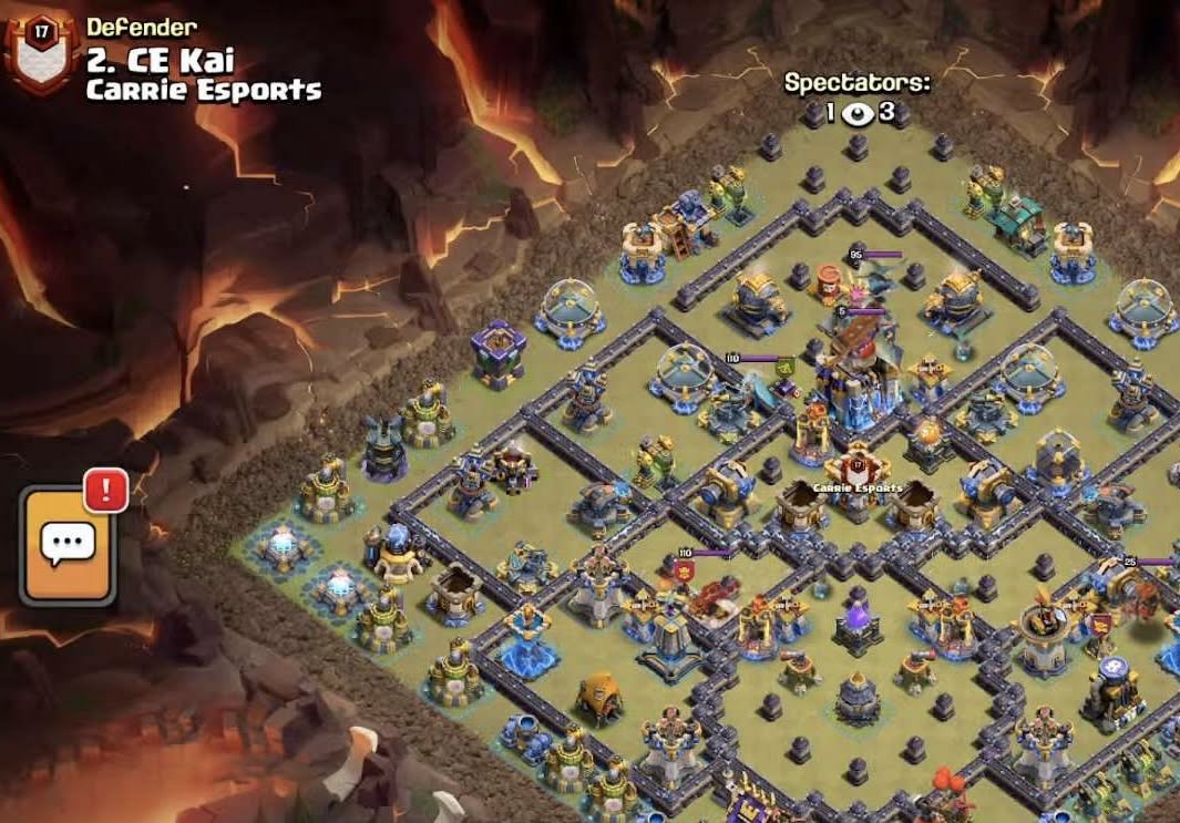 Town Hall 18 War Base layout by XLR8