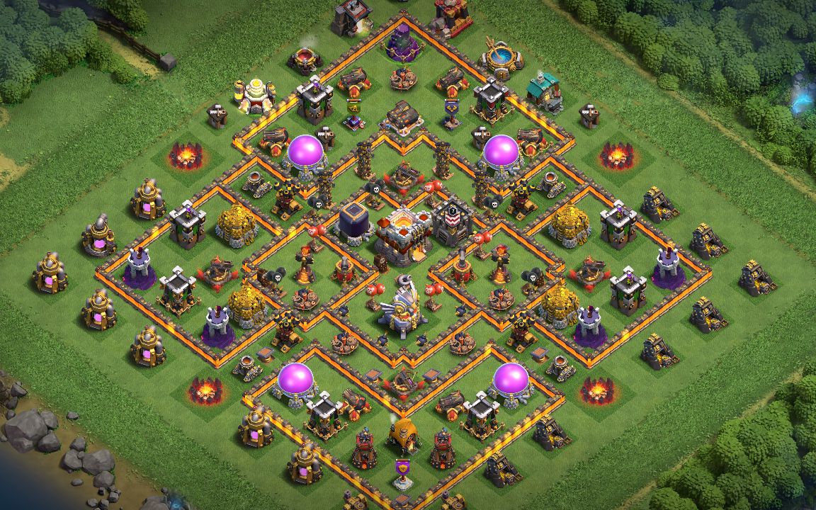 Town Hall 11 CWL Base layout by Dragon Raider