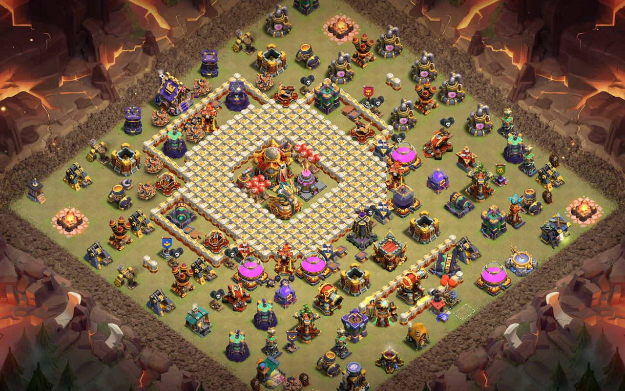 Town Hall 16 CWL Base layout by Sheikh Sadik