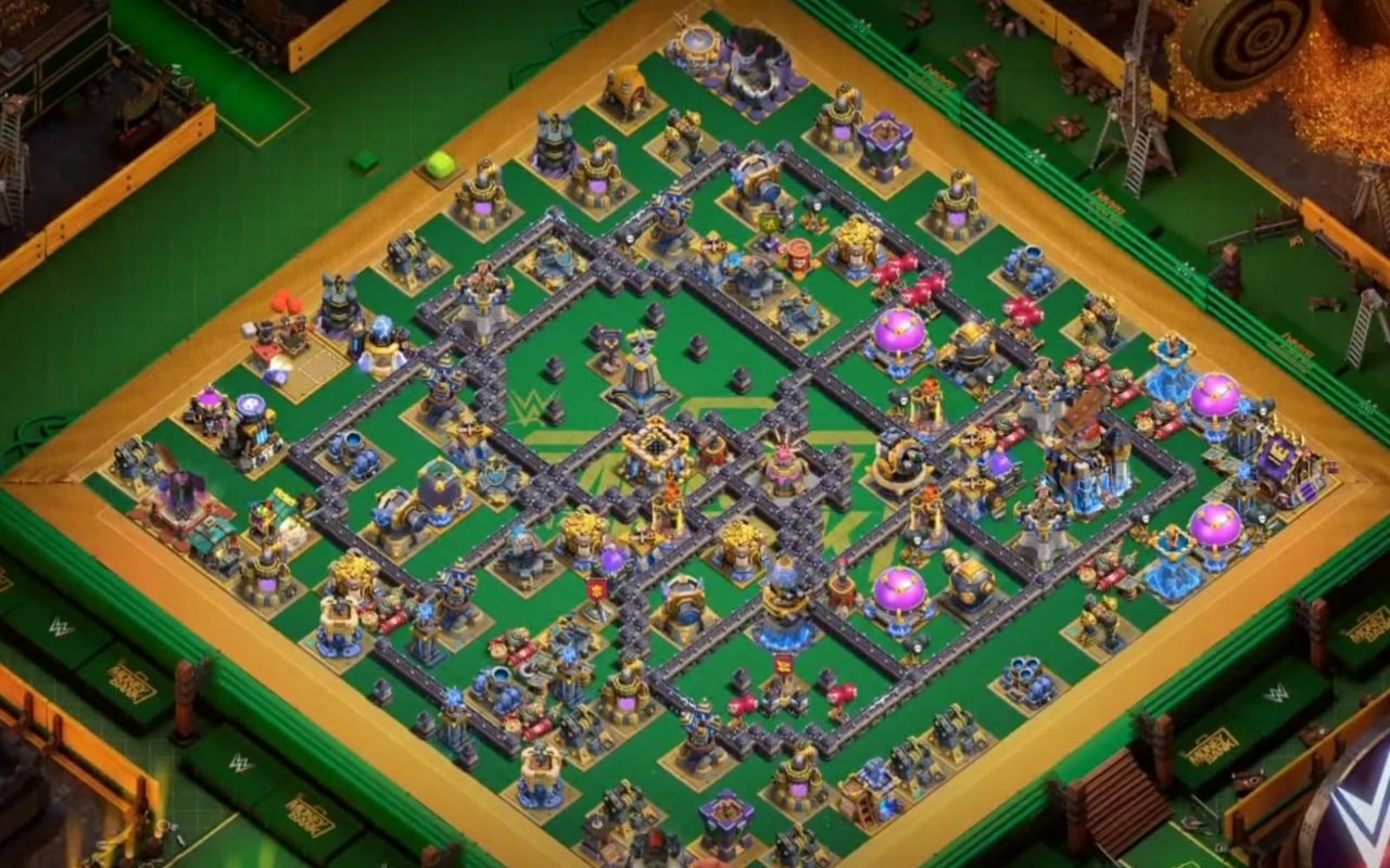Town Hall 18 CWL Base layout by ديوان الملوك 👑